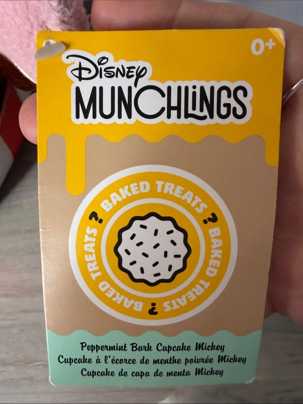 Disney Mickey Peppermint Bark Cupcake Munchkins Plush